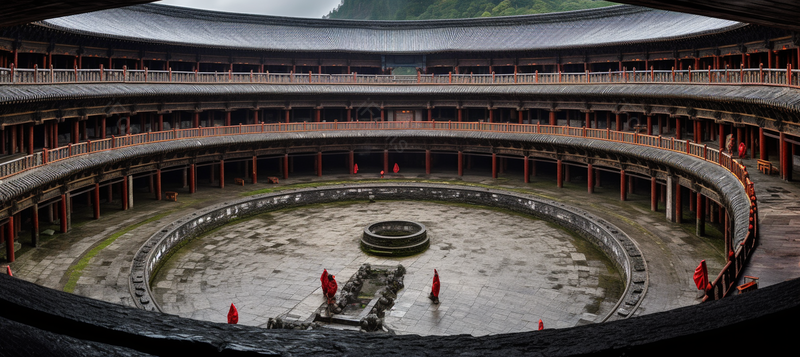 老式古老的土楼建筑物实拍摄影图,高清,摄影图,摄影图片,图片大全,摄影图免费下载